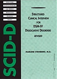 Structured Clinical Interview for Dsm-Iv(r) Dissociative Disorders (Scid-D-R) (Paperback, 2, Revised)