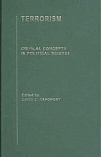 [중고] Terrorism : Critical Concepts in Political Science (Multiple-component retail product)