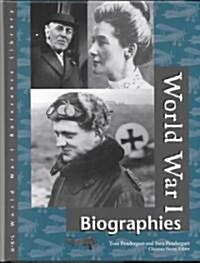 World War I Reference Library: Biographies (Hardcover)