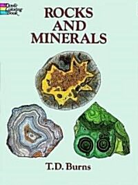 Rocks and Minerals Coloring Book (Paperback)