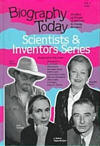 Biography Today Scientists & Inventors V1 (Hardcover)