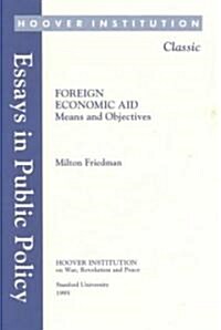 Foreign Economic Aid (Paperback)