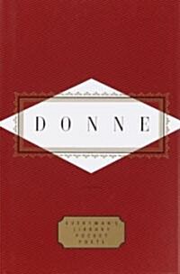 Donne: Poems: Introduction by Peter Washington (Hardcover)