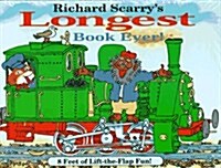 [중고] Richard Scarrys Longest Book Ever/8 Feet of Lift-The-Flap Fun! (Hardcover)