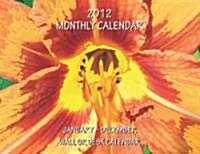 Florals 2012 Calendar (Paperback, DES, Wall)