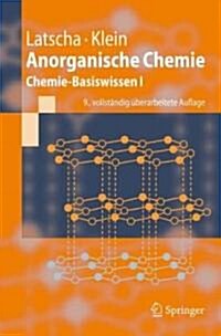 Anorganische Chemie: Chemie-Basiswissen I (Hardcover, 9th)