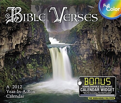 Bible Verses 2012 Calendar (Hardcover, Page-A-Day )