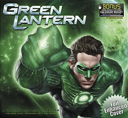 Green Lantern 2012 Calendar (Paperback, Wall)