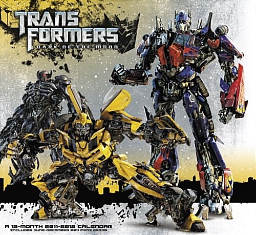 Transformers Dark of the Moon 2012 Calendar (Paperback, 16-Month, Wall)