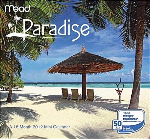 Paradise 2012 Calendar (Paperback, 16-Month, Mini, WA)