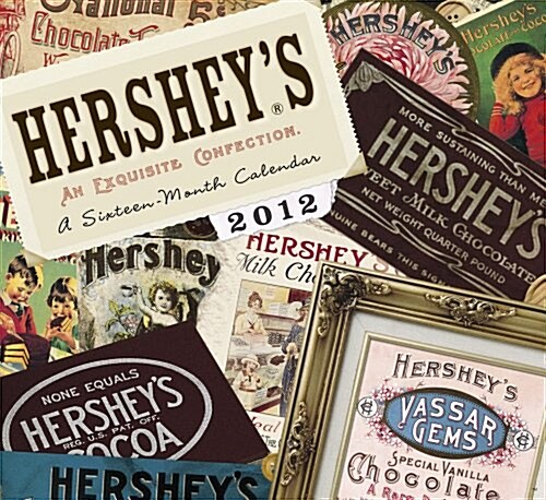 Hershey뭩 2012 Calendar (Paperback, 16-Month, Wall)