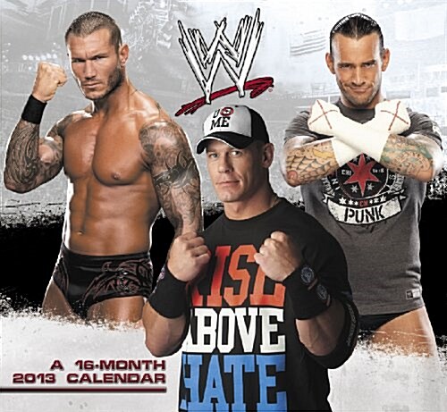 WWE 2013 Calendar (Paperback, 16-Month, Mini, WA)
