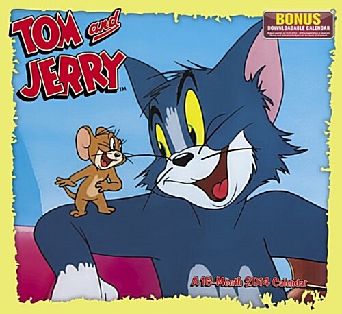 Tom and Jerry 2014 Calendar (Paperback, 16-Month, Wall)