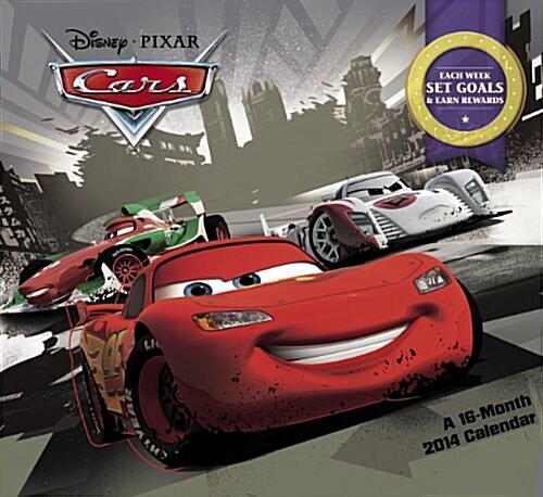 Disneys Cars 2014 Calendar (Paperback, 16-Month, Wall)