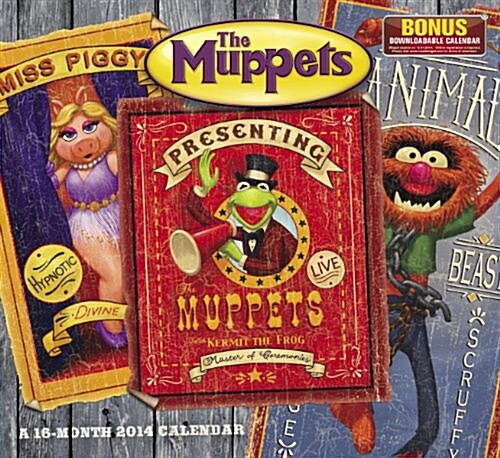 The Muppets 2014 Calendar (Paperback, 16-Month, Wall, Media Tie In)