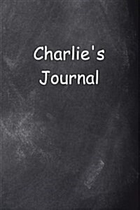 Charlie Personalized Name Journal Custom Name Gift Idea Charlie: (Notebook, Diary, Blank Book) (Paperback)