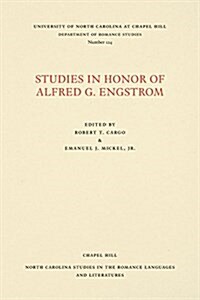 Studies in Honor of Alfred G. Engstrom (Paperback)