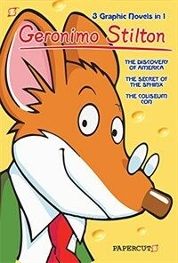 Geronimo Stilton 3-In-1: The Discovery of America, the Secret of the Sphinx, and the Coliseum Con (Paperback)