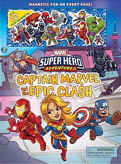 Marvel Super Hero Adventures: Captain Marvel and the Epic Clash (Hardcover)