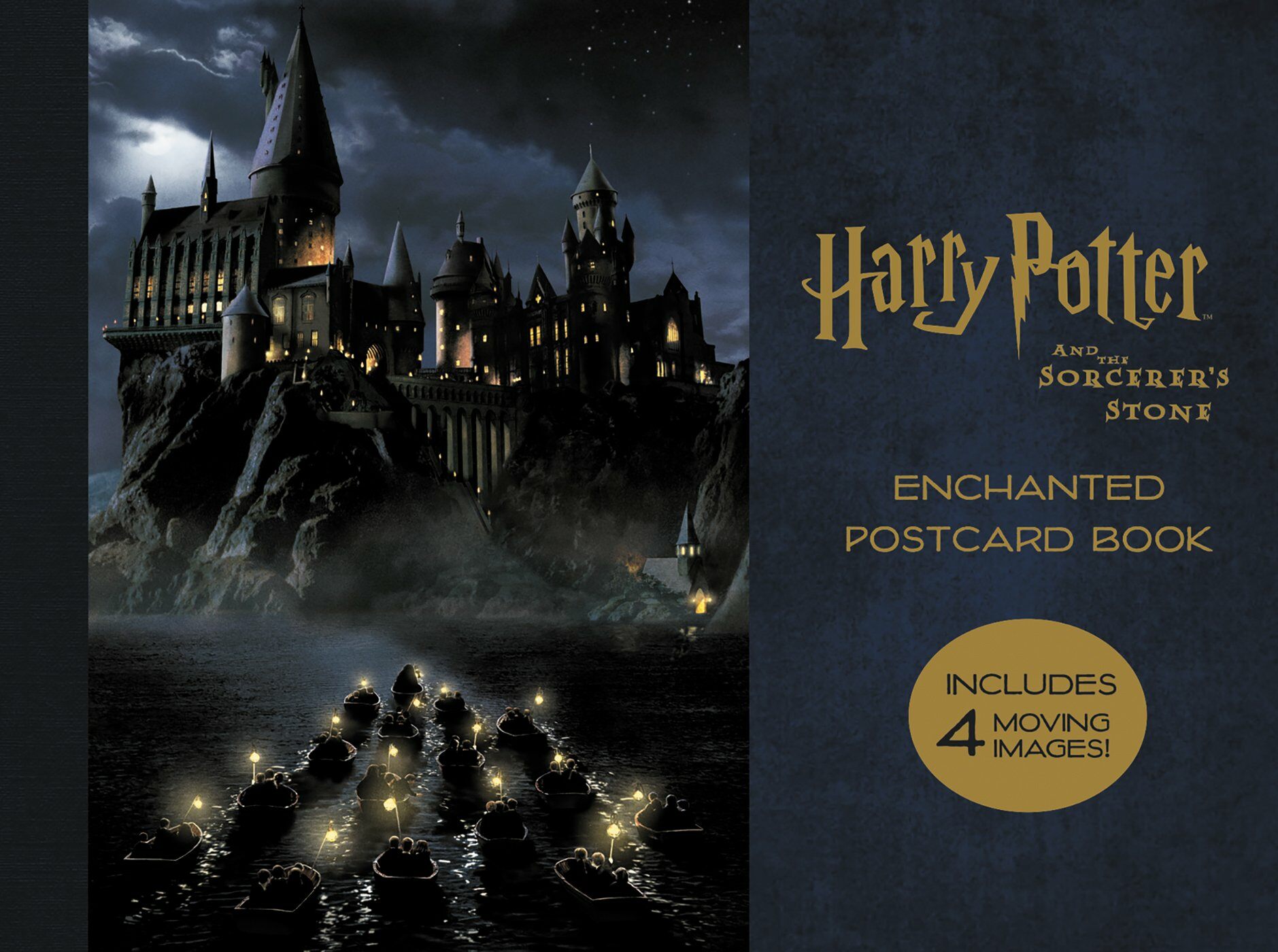 Harry Potter and the Sorcerers Stone Enchanted Postcard Book (Novelty)
