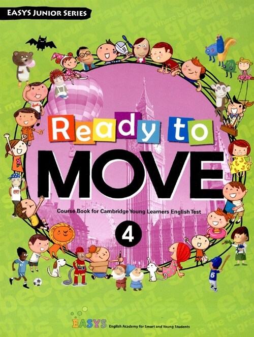 [중고] Ready To Move 4 (Student Book + Work Book + CD 1장)