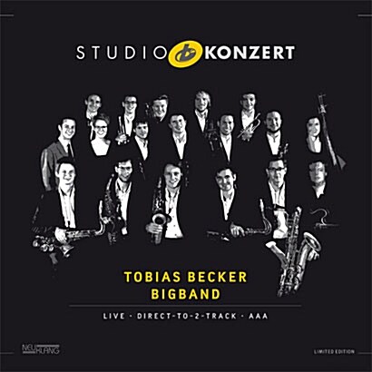 [수입] Tobias Becker Bigband - Studio Konzert [180g 오디오파일 LP][Limited Edition]