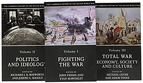The Cambridge History of the Second World War 3 Volume Paperback Set (Multiple-component retail product)