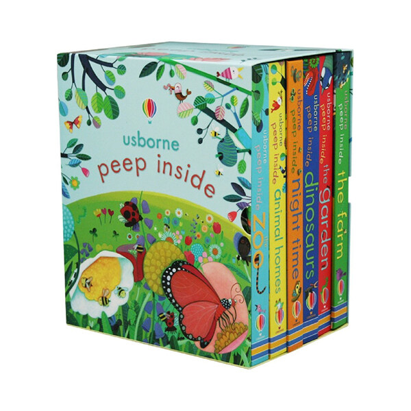 Costco Usborne Peep Inside Box Set (Shrink-Wrapped Pack)