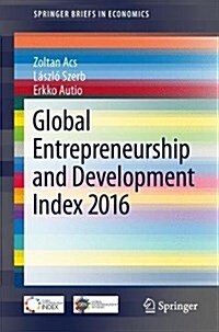 Global Entrepreneurship and Development Index 2016 (Paperback)