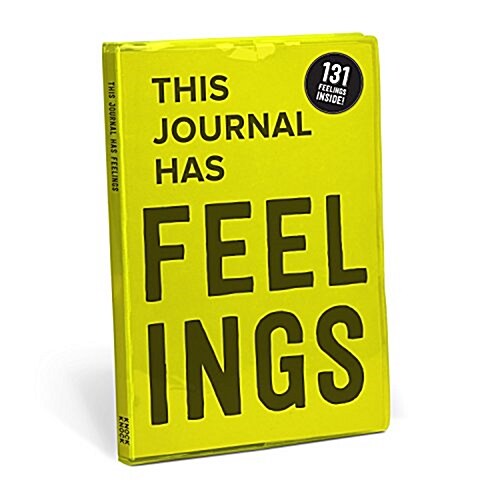 Knock Knock This Journal Has Feelings (Record book)