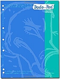 Dodo Pad A4/USA Letter/Filofax-Compatible 2018 Diary Refill, Week to View Diary (Fits 2/3/4 Ring Binders) : A Diary-Doodle-Message-Engagement-Organise (Diary, 52 Revised edition)