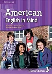 American English in Mind Level 3 Teachers Edition (Spiral Bound)
