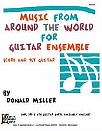 Music from Around the World for Guitar Ensemble (Paperback)