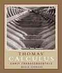 Thomas Calculus, Early Transcendentals, Media Upgrade + Mymathlab/Mystatlab Student Access Kit + Addison-wesleys Calculus Review, Part Two (Hardcover, Paperback, PCK)