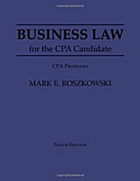 Business Law for the Cpa Candidate (Paperback, 9th)