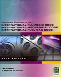 Significant Changes to the International Plumbing Code, International Mechanical Code and International Fuel Gas Code 2012 (Paperback)