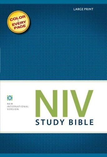 Study Bible-NIV-Large Print (Hardcover)