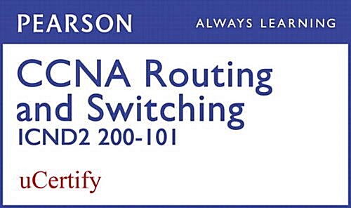 CCNA R&s 200-120 Pearson Ucertify Course Student Access Card (Hardcover)