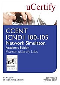Ccent Icnd1 100-105 Network Simulator, Pearson Ucertify Academic Edition Student Access Card (Hardcover)