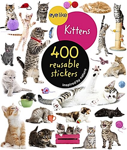 Eyelike Stickers: Kittens (Paperback)