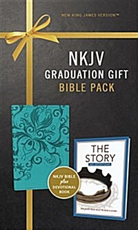 NKJV, Graduation Gift, Bible Pack for Her, Blue, Red Letter Edition (Other)