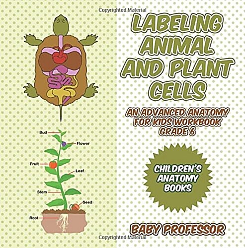 Labeling Animal and Plant Cells - An Advanced Anatomy for Kids Workbook Grade 6 Childrens Anatomy Books (Paperback)