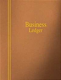 Business Ledger: 2 Columns, 8.5x11, 100 Pages (Paperback)