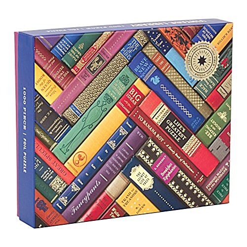 Phat Dog Vintage Library 1000 Piece Foil Stamped Puzzle (Other)