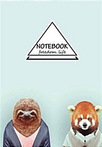 Notebook: Cute Animals: Dot-Grid, Graph, Lined, Blank No Lined: Pocket Notebook Journal Diary, 120 Pages, 7 X 10 (Blank Notebo (Paperback)