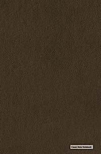Classic Mole Notebook - Faux Leather Cover: 5.25 x 8, Blank, Unruled No Line Journal, Durable Cover (Classic Notebooks) (Paperback)