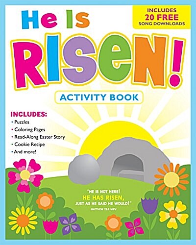 He Is Risen!: Activity Book and Free Music Download (Paperback)