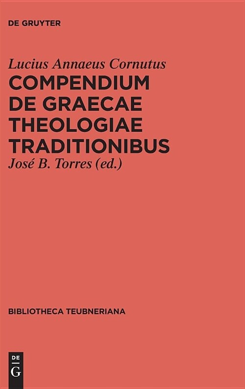 Compendium de Graecae Theologiae Traditionibus (Hardcover)