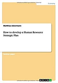 How to Develop a Human Resource Strategic Plan (Paperback)