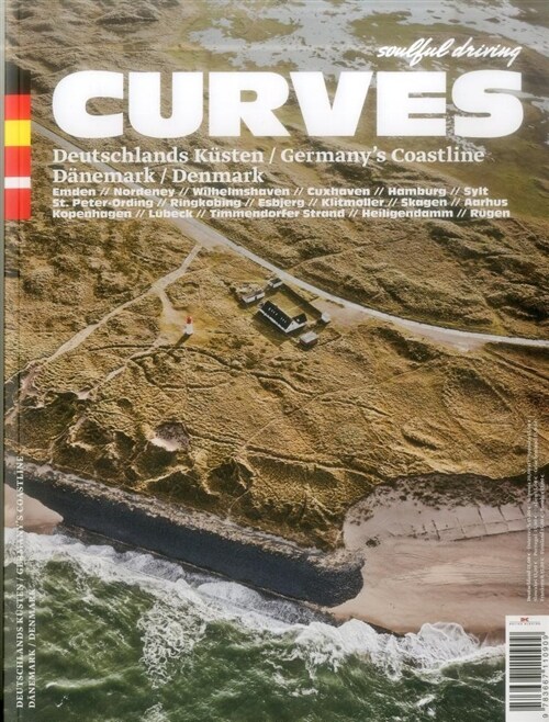 Curves: Germanys Coastline Denmark (Paperback)